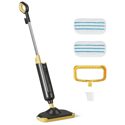 Lightweight Steam Mop Floor Cleaner – Multi-Surface Cleaning for Hardwood, Tile, Laminate Floors & Carpet, Easy Home Deep Cleaning Tool